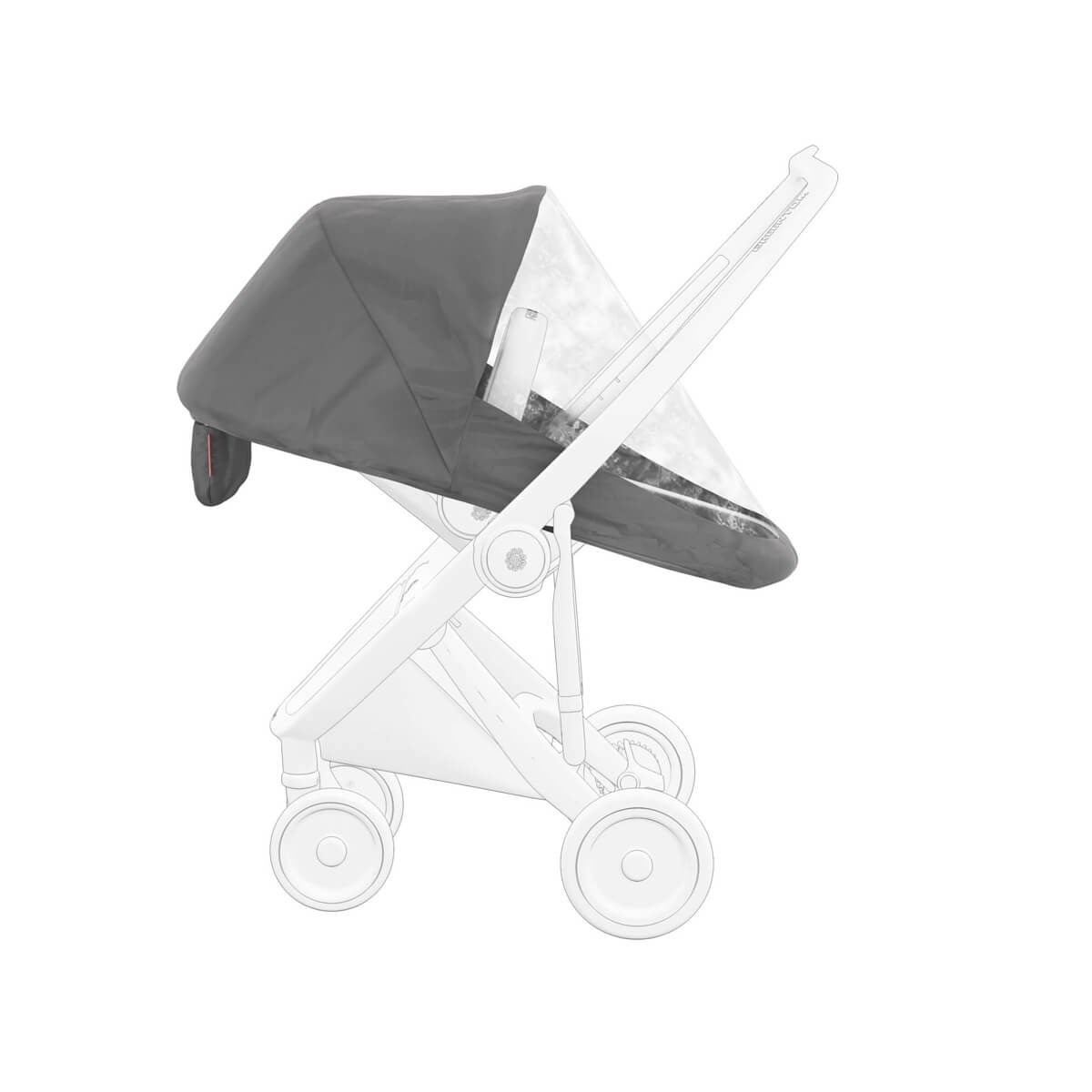 Greentom Reversible Bebek Arabası Yağmurluğu