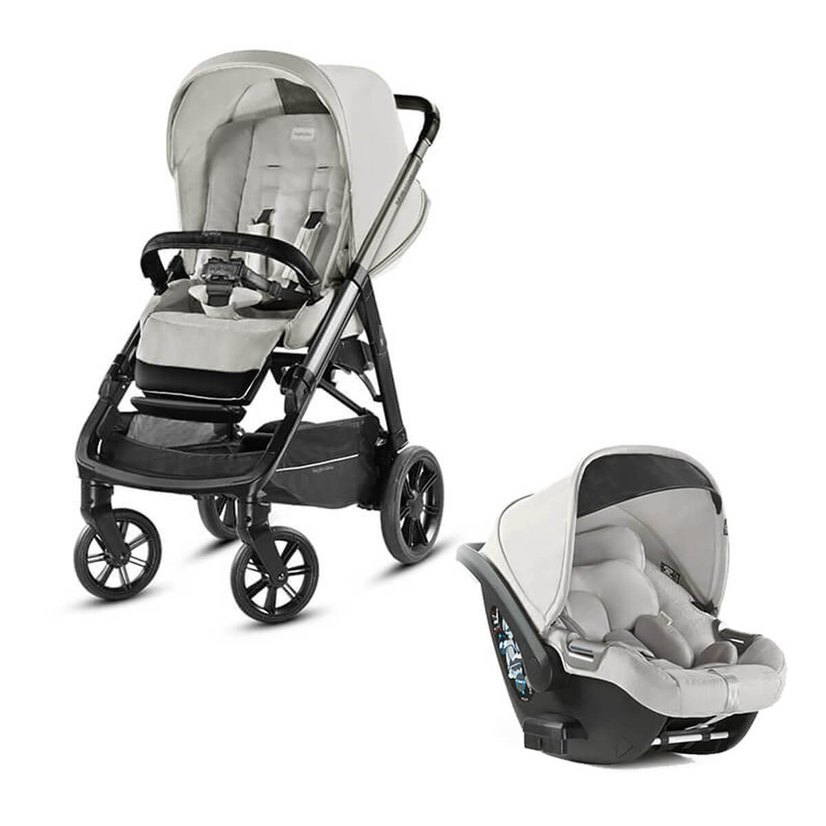 Inglesina Aptica Travel Sistem Bebek Arabası Iceberg Grey