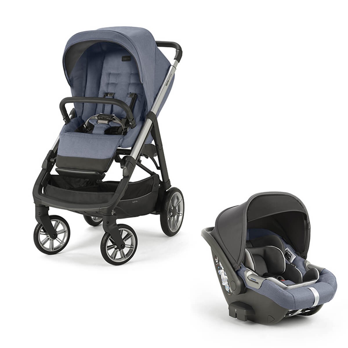 Inglesina Aptica Travel Sistem Bebek Arabası Alaska Blue