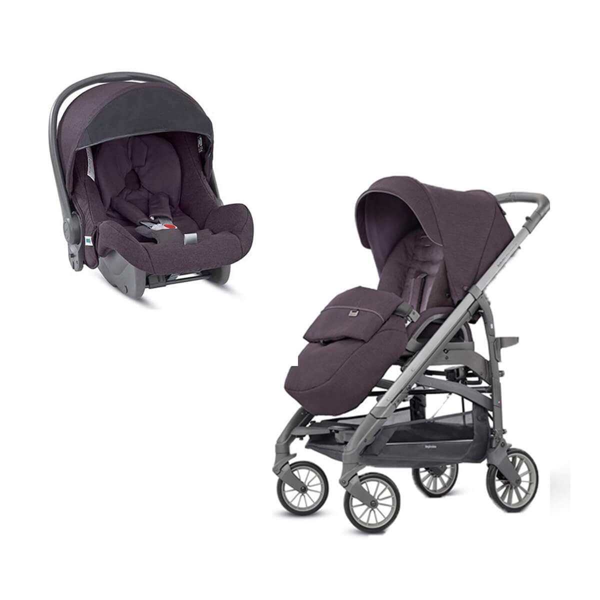Inglesina Trilogy Travel Sistem Bebek Arabası Marron Glace