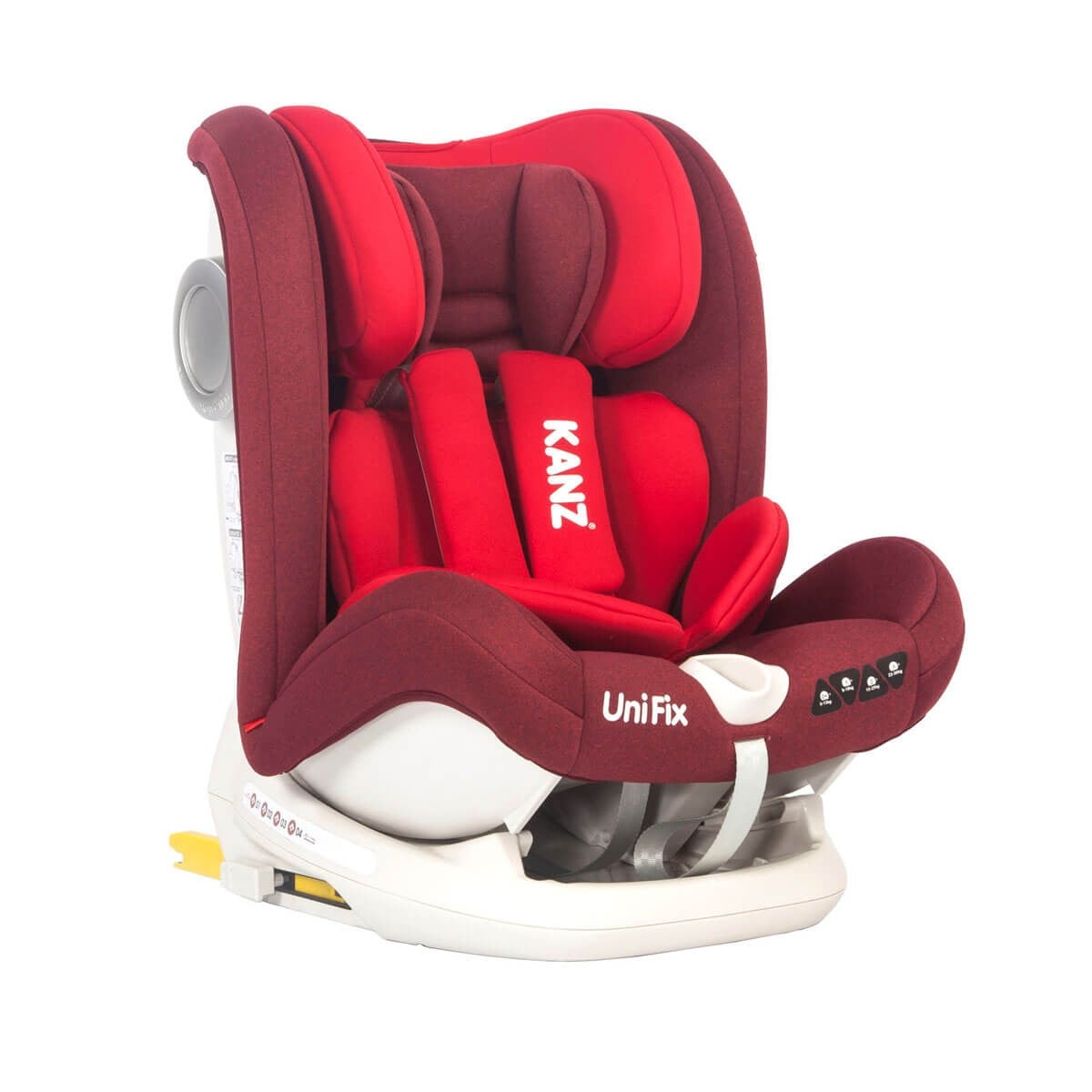 Kanz Unifix Isofixli Oto Koltuğu 9-36 Kg Bordo