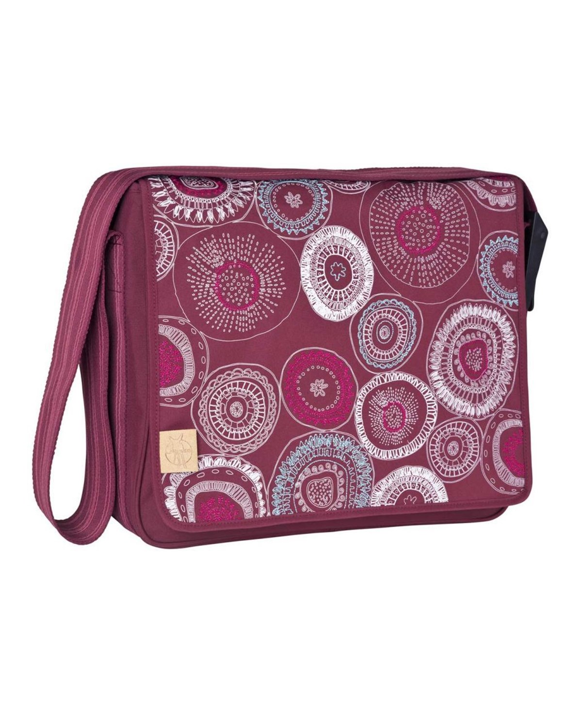 Lassig Casual Messenger Bakım Çantası (Fossil Rumba Red)