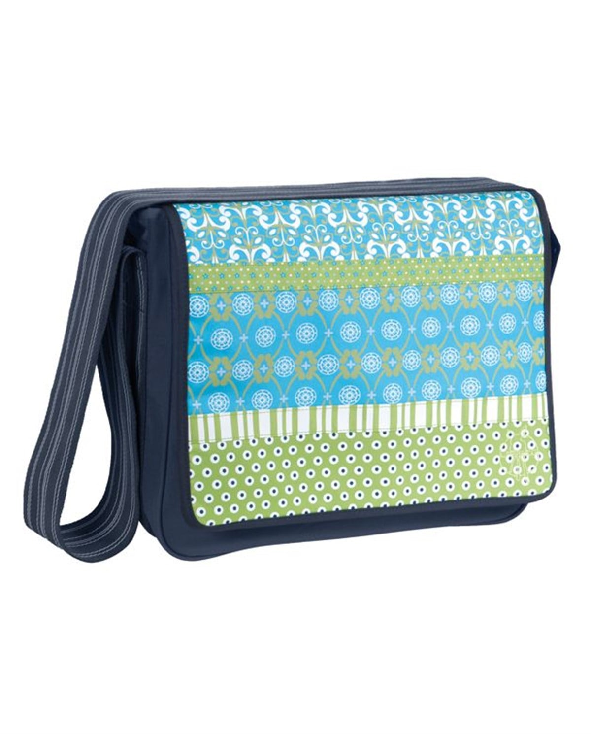 Lassig Casual Messenger Bakım Çantası (Multimix  Blue Mist)