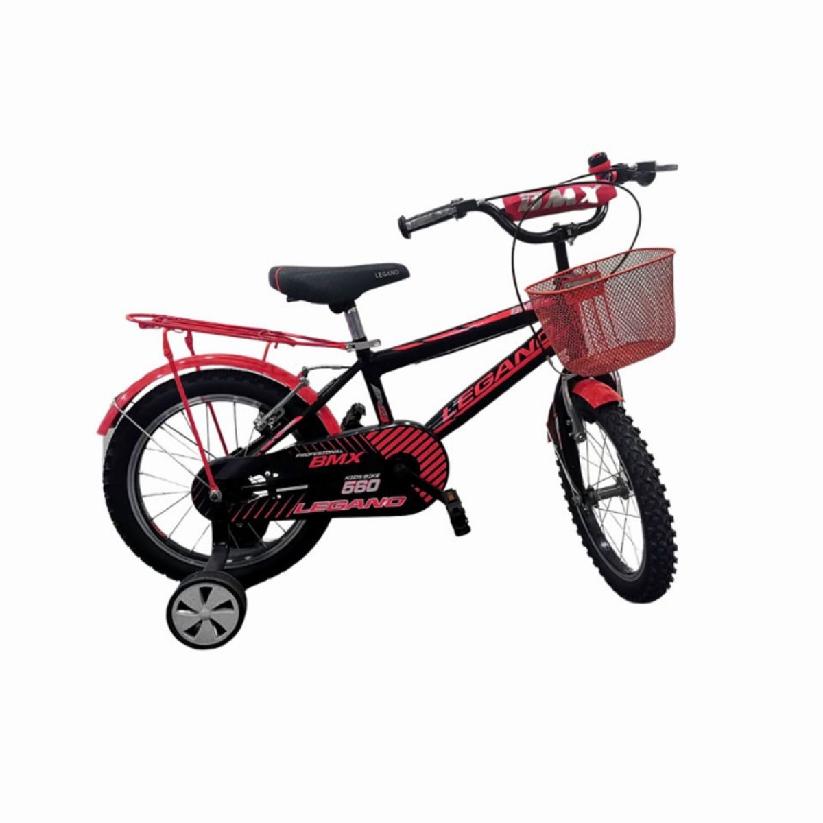 Legano 16 Jant Çocuk Bisikleti Bagajlı Kırmızı | Mutlu Bebe