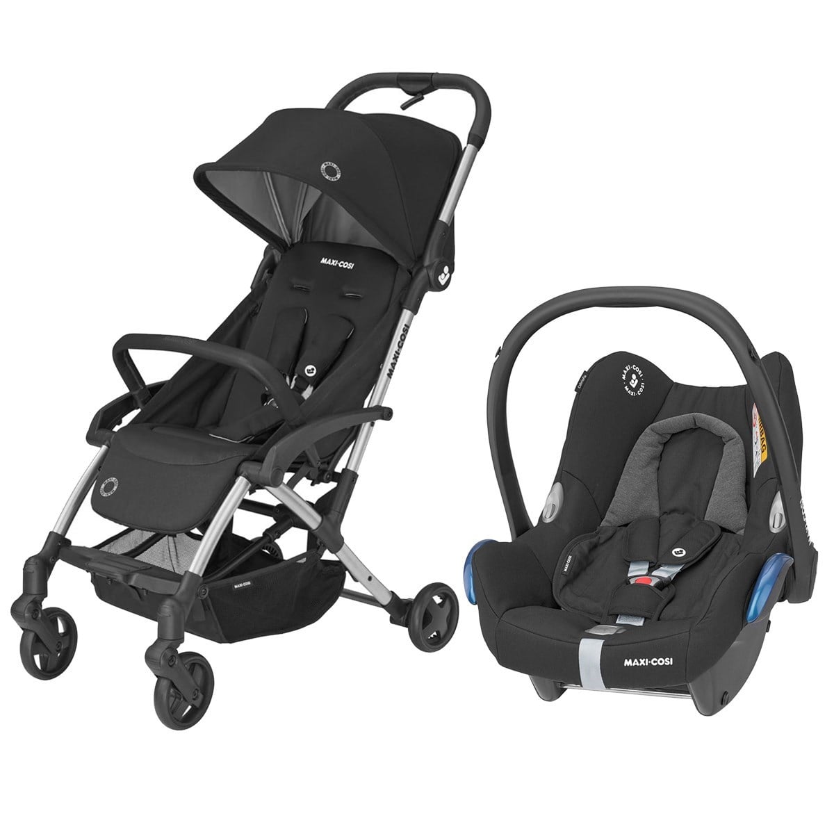 Maxi-Cosi Laika2 Travel Sistem Bebek Arabası Essential Black