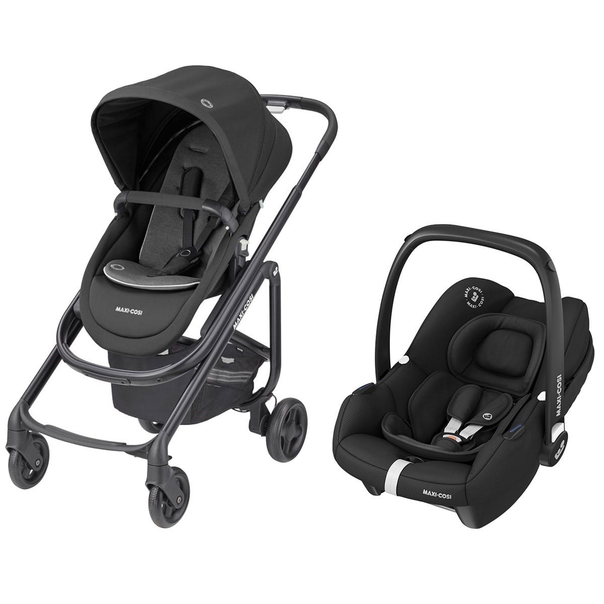 Maxi-Cosi Lila SP-Tinca Travel Sistem Bebek Arabası Essential Black
