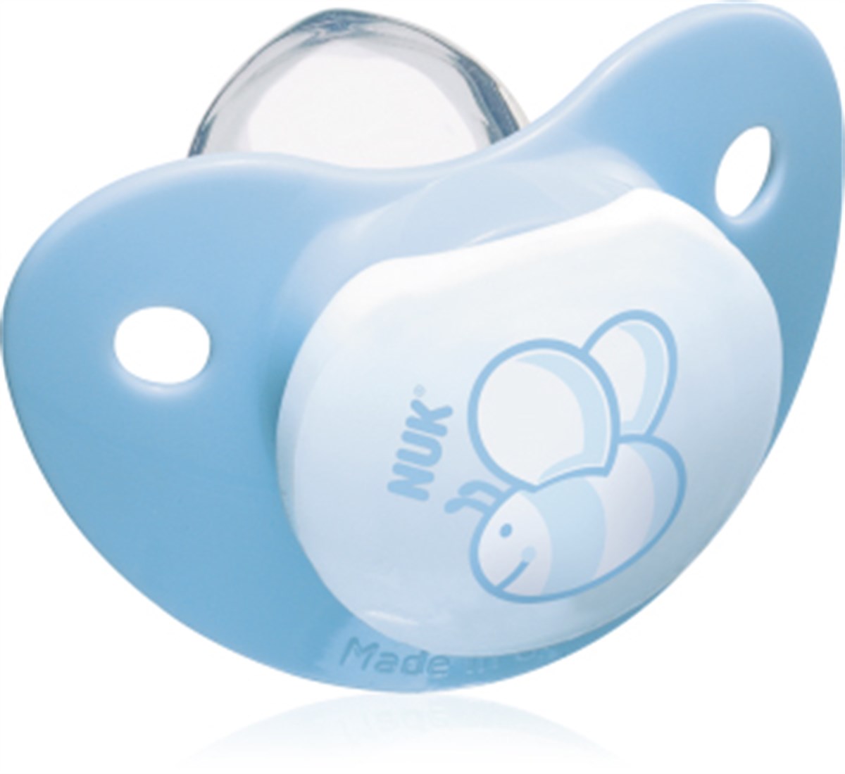 NUK Baby Blue Silikon Uyku Emziği Mavi No 2