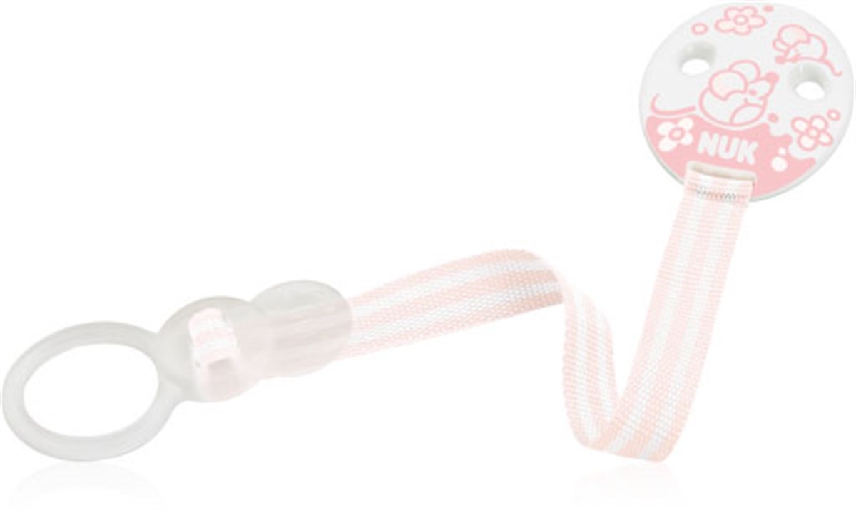 NUK Baby Rose DUO Emzik Bandı Pembe