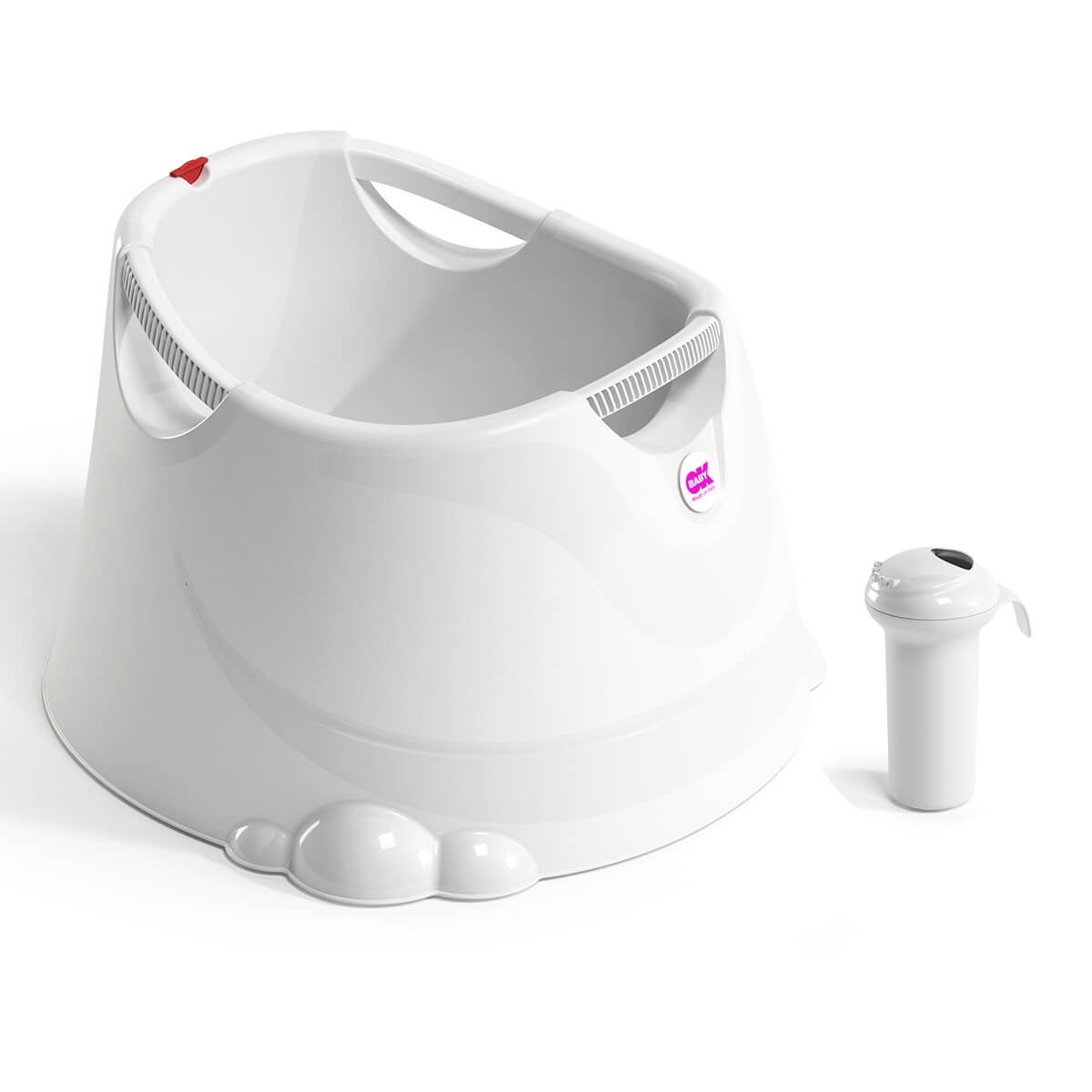 OkBaby Opla Küvet & Splash Bebek Duşu / Beyaz