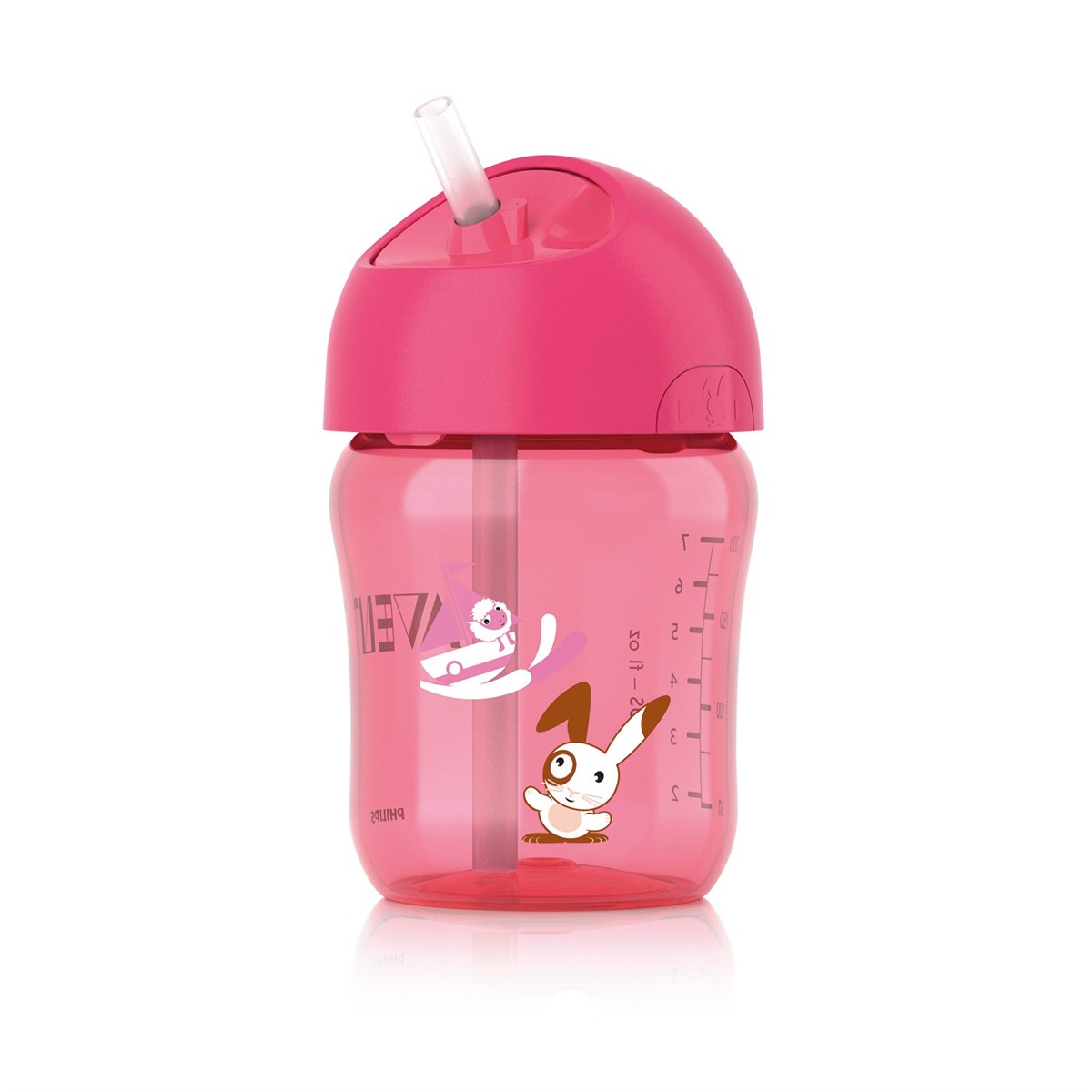 Philips Avent Damlatmaz Bardak Pipetli 260ml Pembe