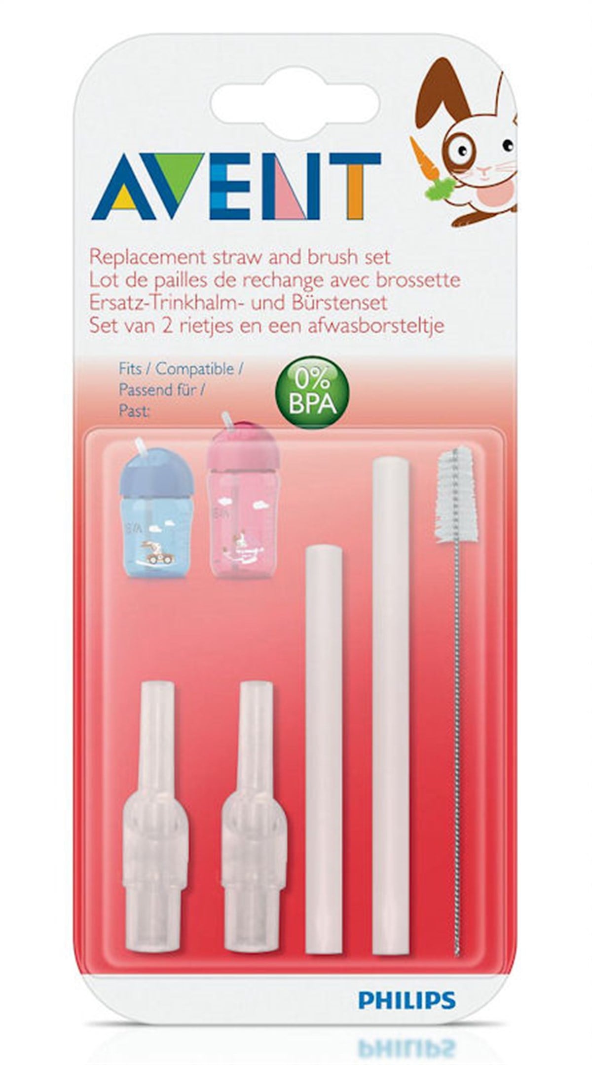 Philips Avent Yedek Pipetler ve Temizleme Fırçası