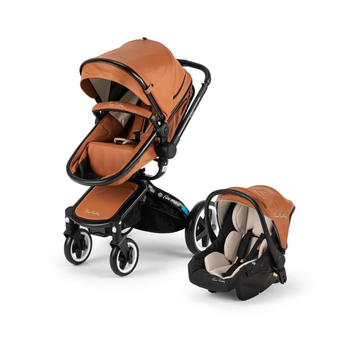 Pierre Cardin Harmony Travel Sistem Bebek Arabası Taba