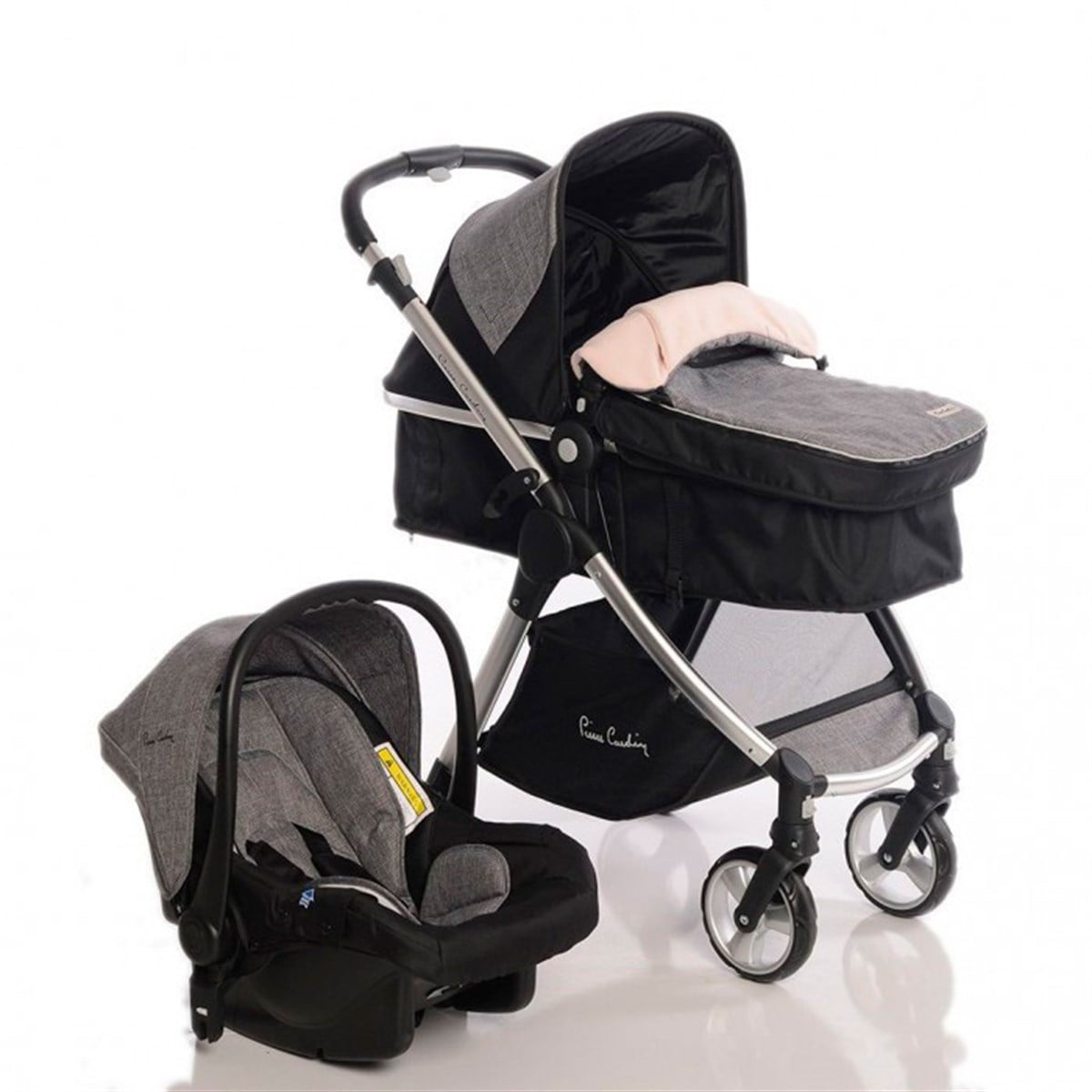 Pierre Cardin Trendy Travel Sistem Bebek Arabası Gri