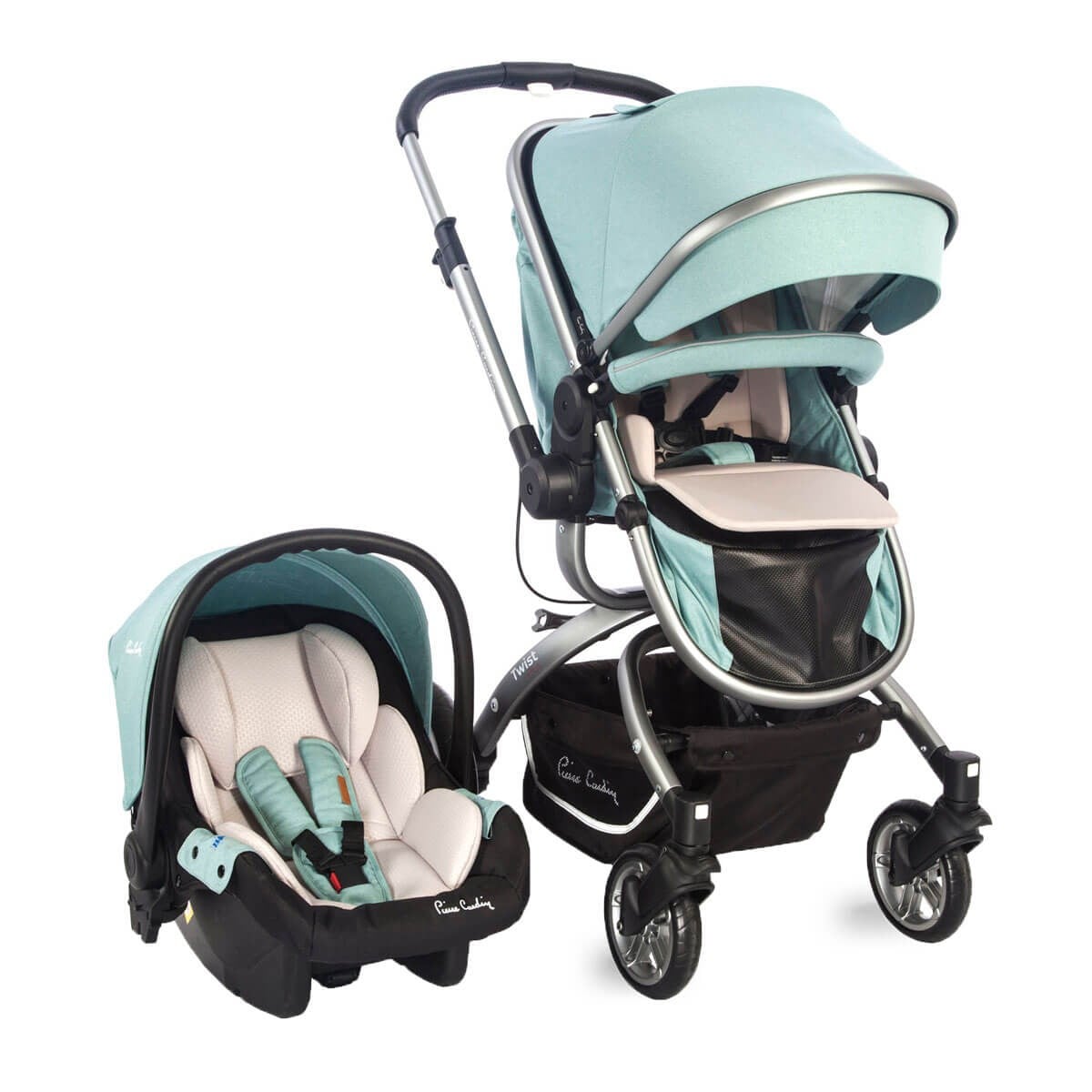 Pıerre Cardin Twist Plus Travel Sistem Bebek Arabası Yeşil