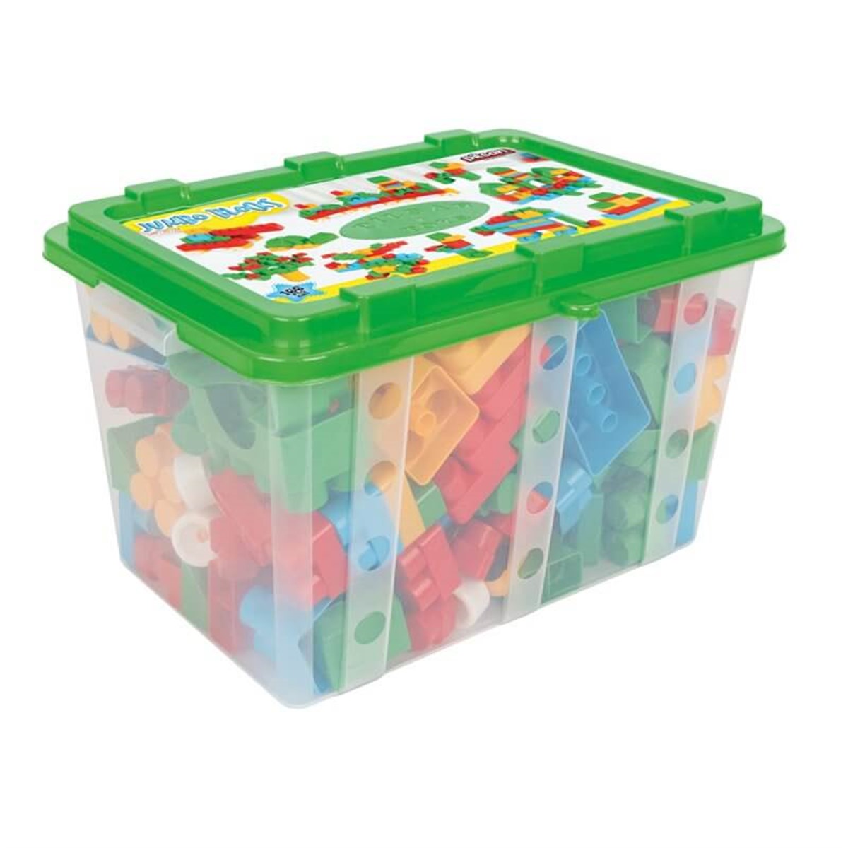 Pilsan Jumbo Bloklar Sandıklı (166 Parça)