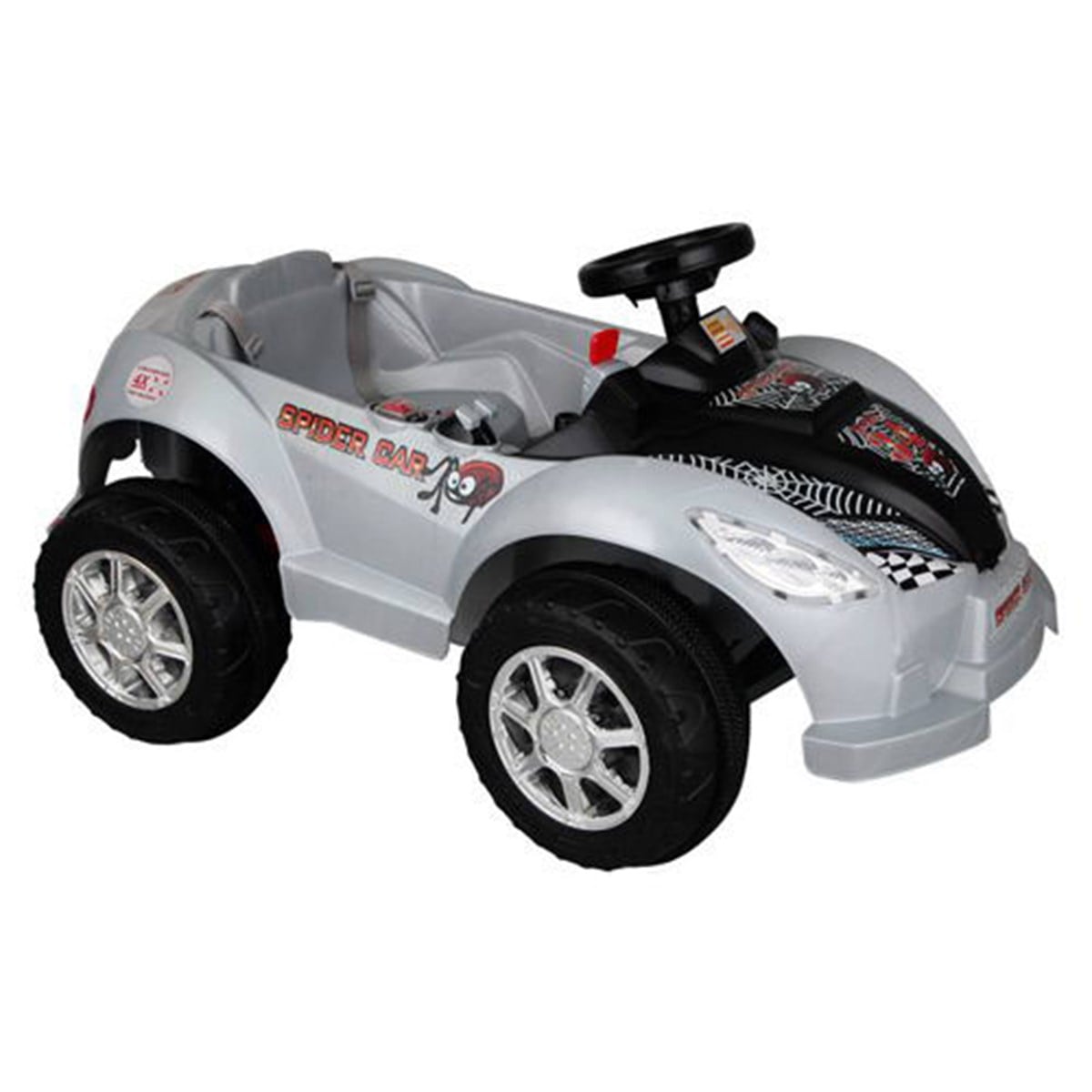 Pilsan Spider Kumandalı Araba 6V 12A Gri