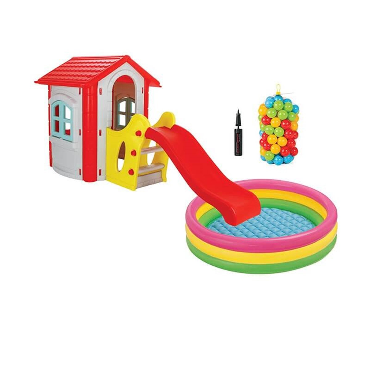 Pilsan Top Havuzlu Kaydıraklı Mutlu Ev