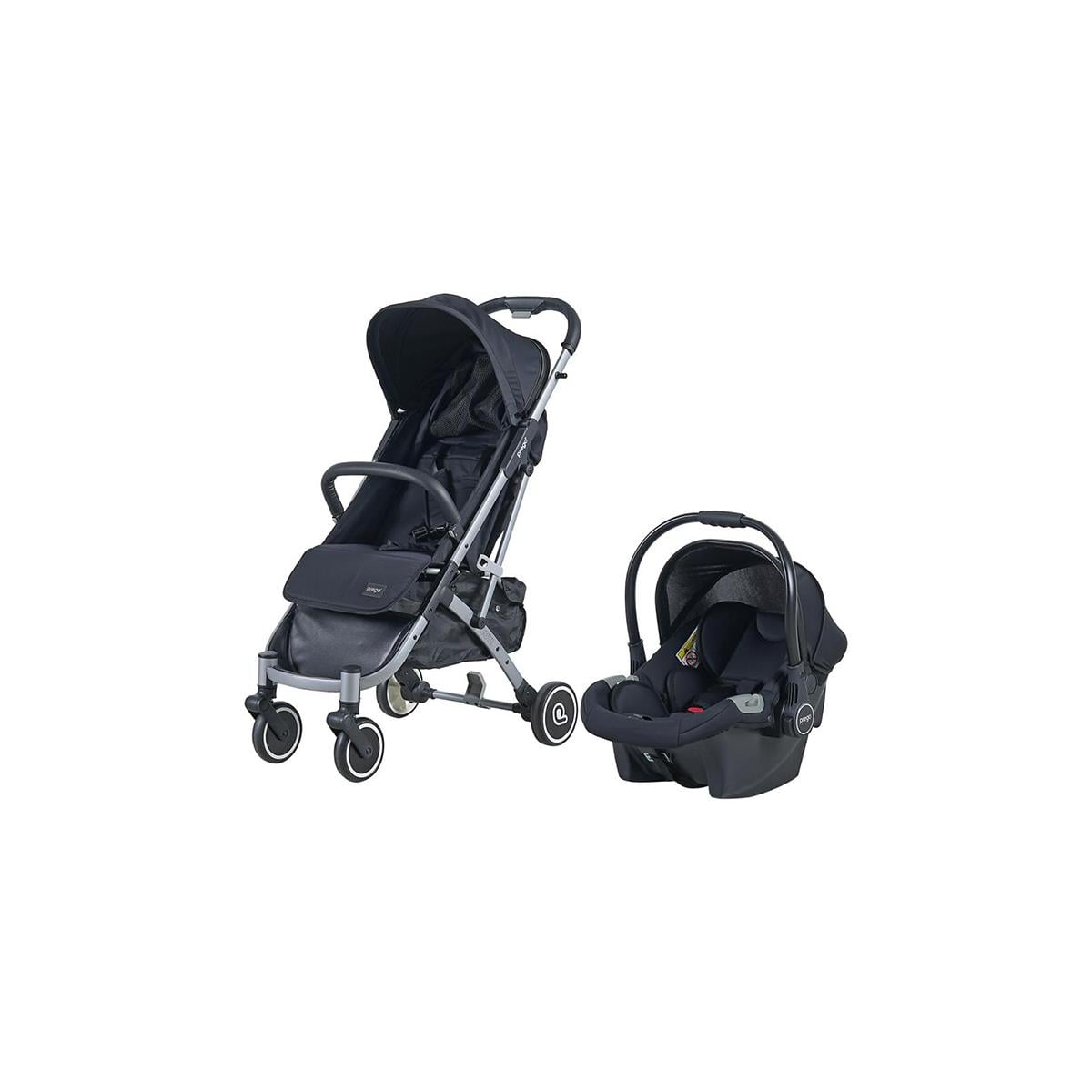 Prego Covi Travel Sistem Bebek Arabası Siyah