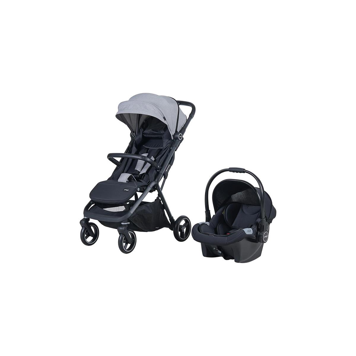 Prego Smart Fold Travel Sistem Bebek Arabası Gri