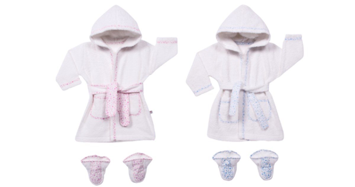 Sevi Bebe Bebe Bornoz Pembe