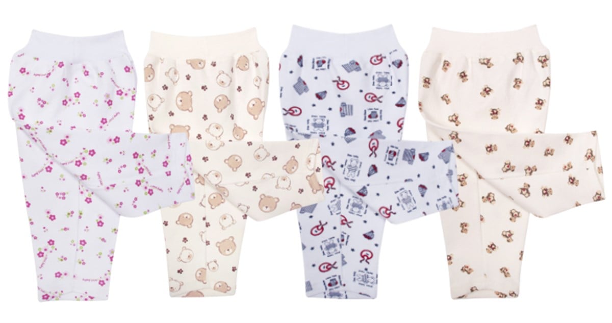 Sevi Bebe Desenli Patikli Alt Pijama Patiksiz Beden 1 Ay