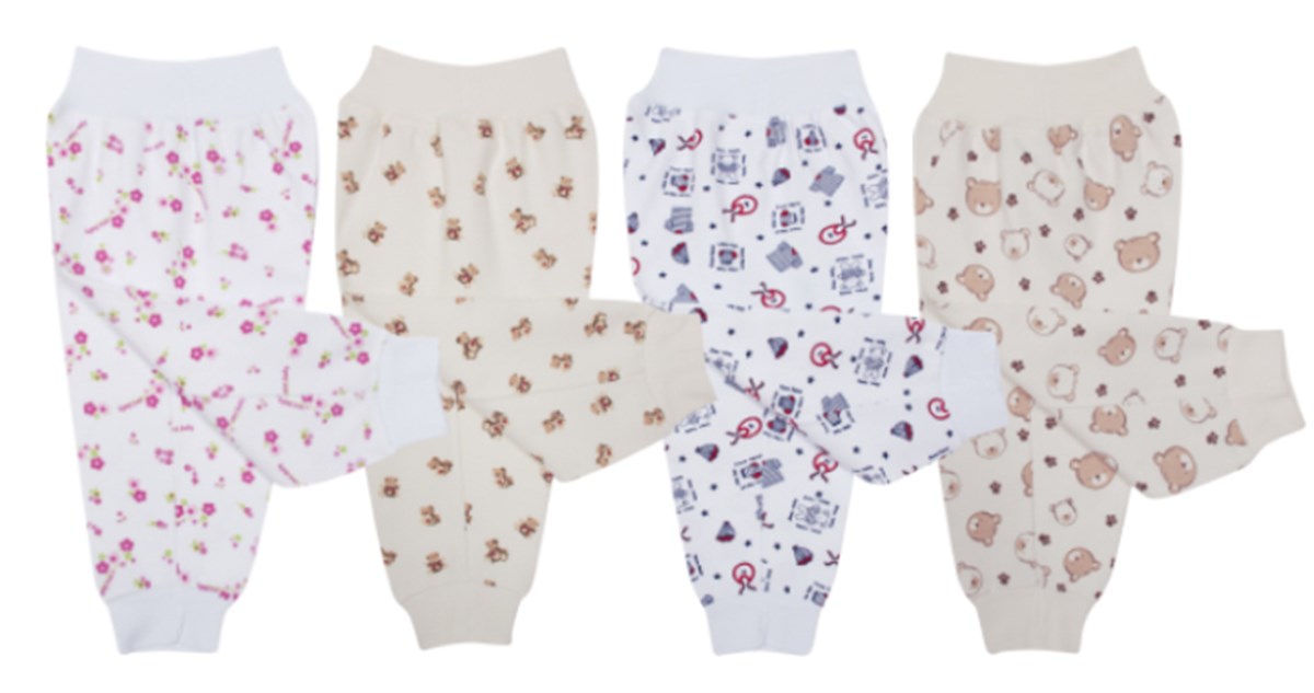 Sevi Bebe Desenli Ribanalı Alt Pijama Beden 6 Ay