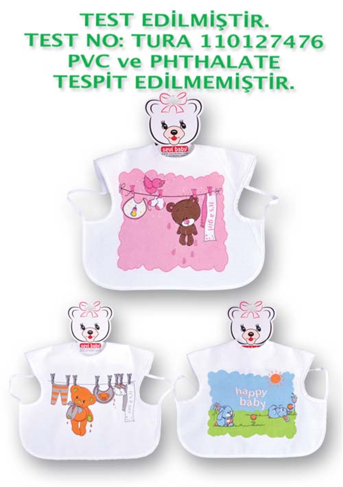 Sevi Bebe Giymeli Havlu Önlük