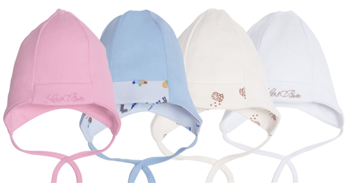 Sevi Bebe Kulaklı Şapka Beyaz Beden 42