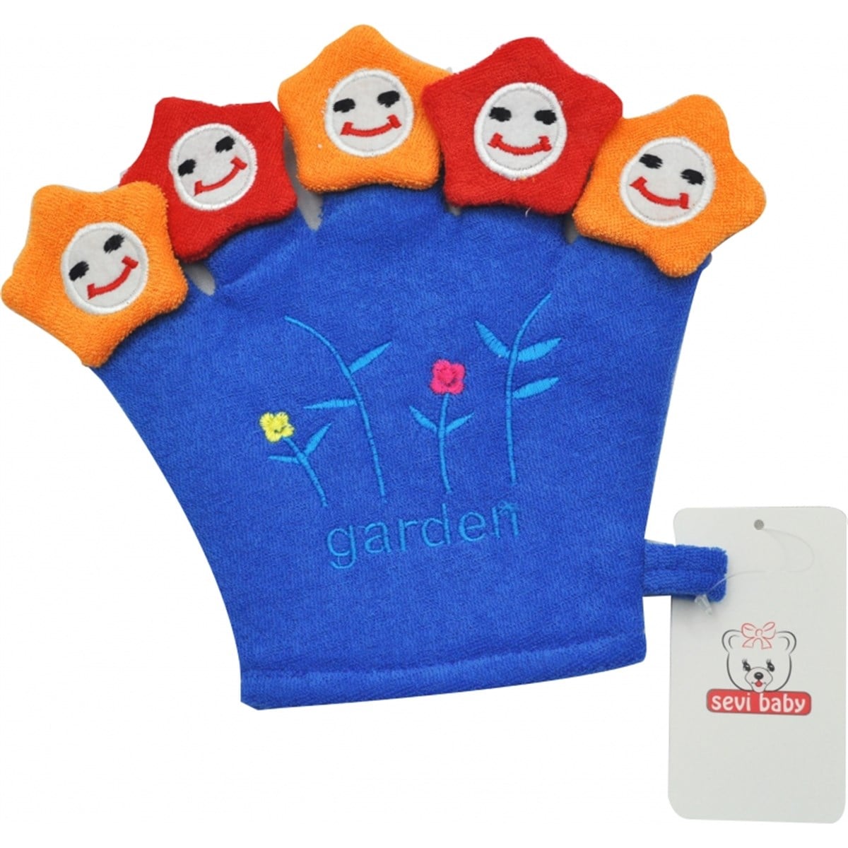 Sevi Bebe Oyuncaklı Parmak Lif Mavi