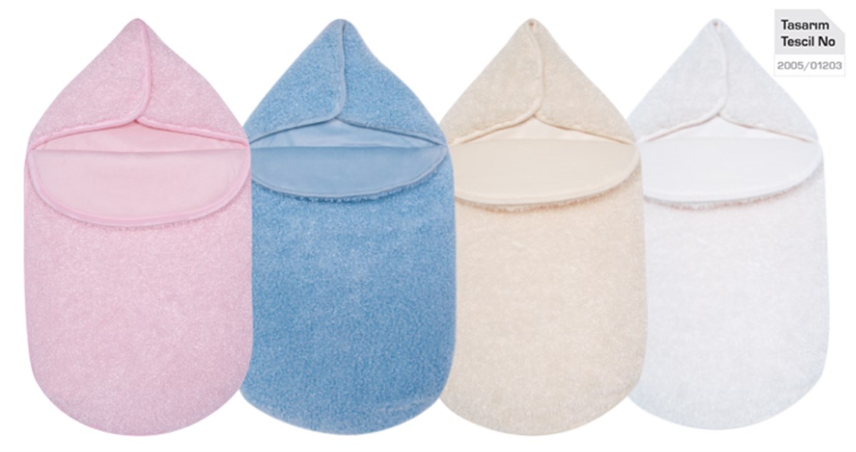 Sevi Bebe Peluş Kundak Krem