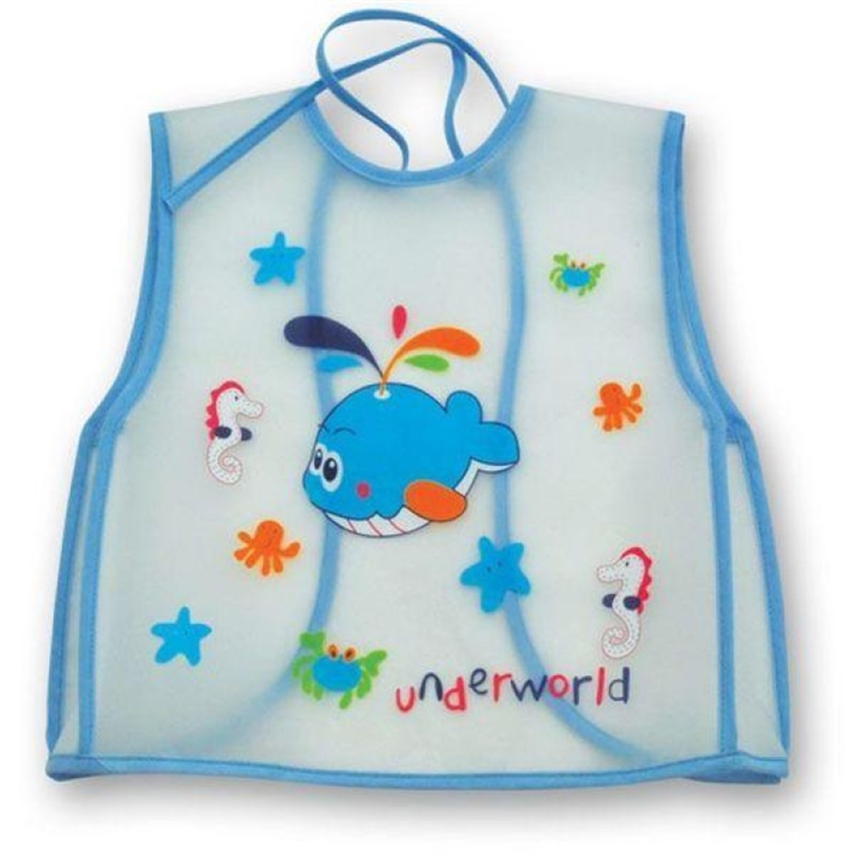 Sevi Bebe Peva Giymeli Önlük Mavi