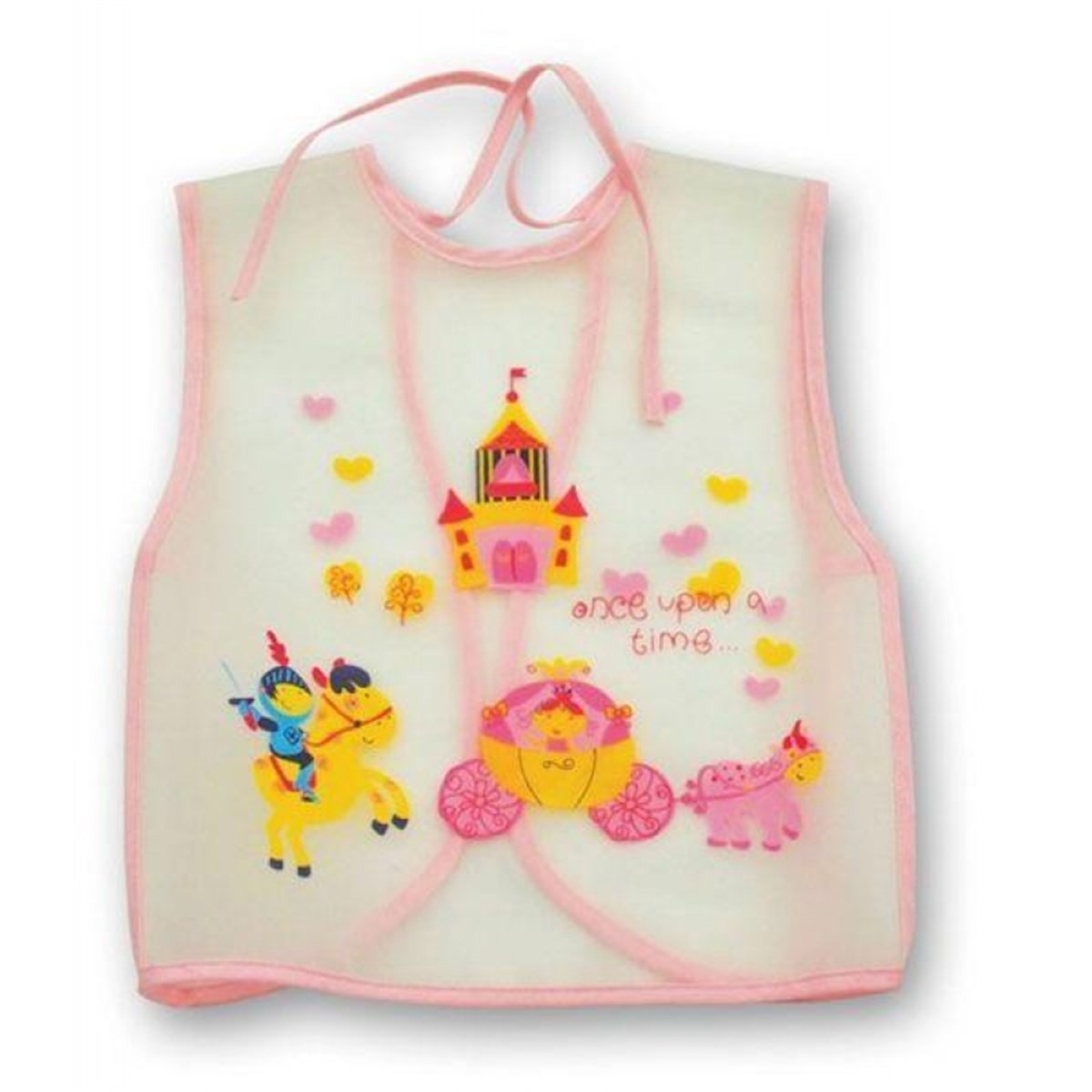 Sevi Bebe Peva Giymeli Önlük Pembe