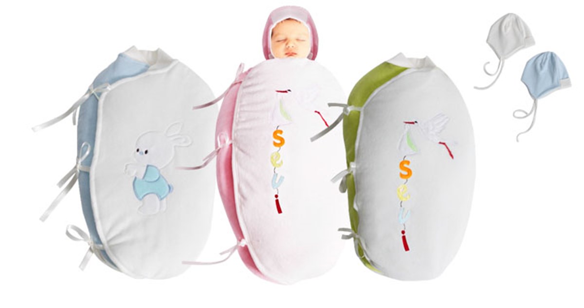 Sevi Bebe Premature Hastane Çıkış Kundağı Mavi