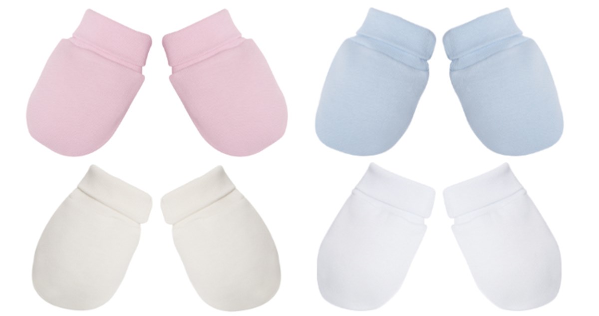 Sevi Bebe Ribanalı Eldiven Mavi