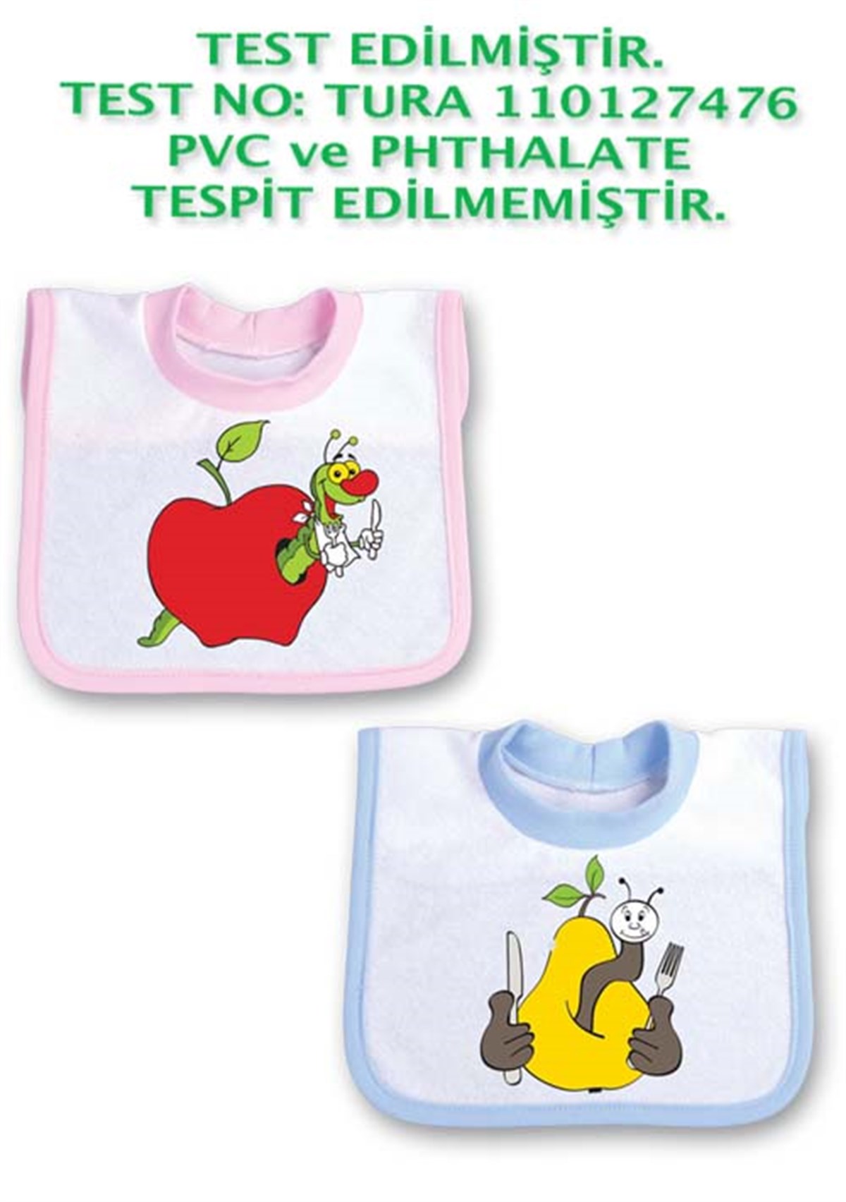 Sevi Bebe Yakalı Havlu Önlük