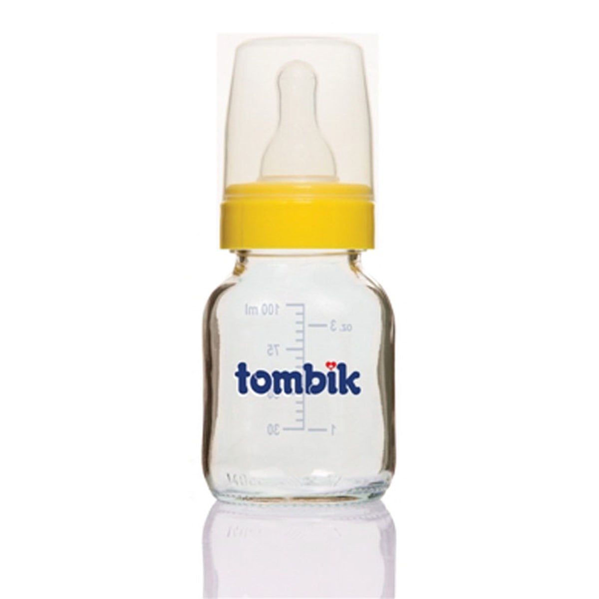 Tombik Meyve Serisi 100 ml Cam Biberon Limon