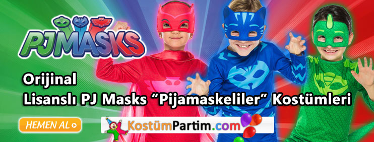 Pijamaskeliler Kostümü