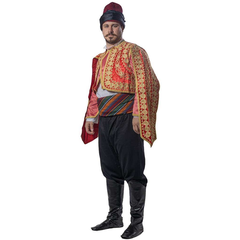 Ankara Seymen Kıyafeti Yetişkin Lüks Kostüm