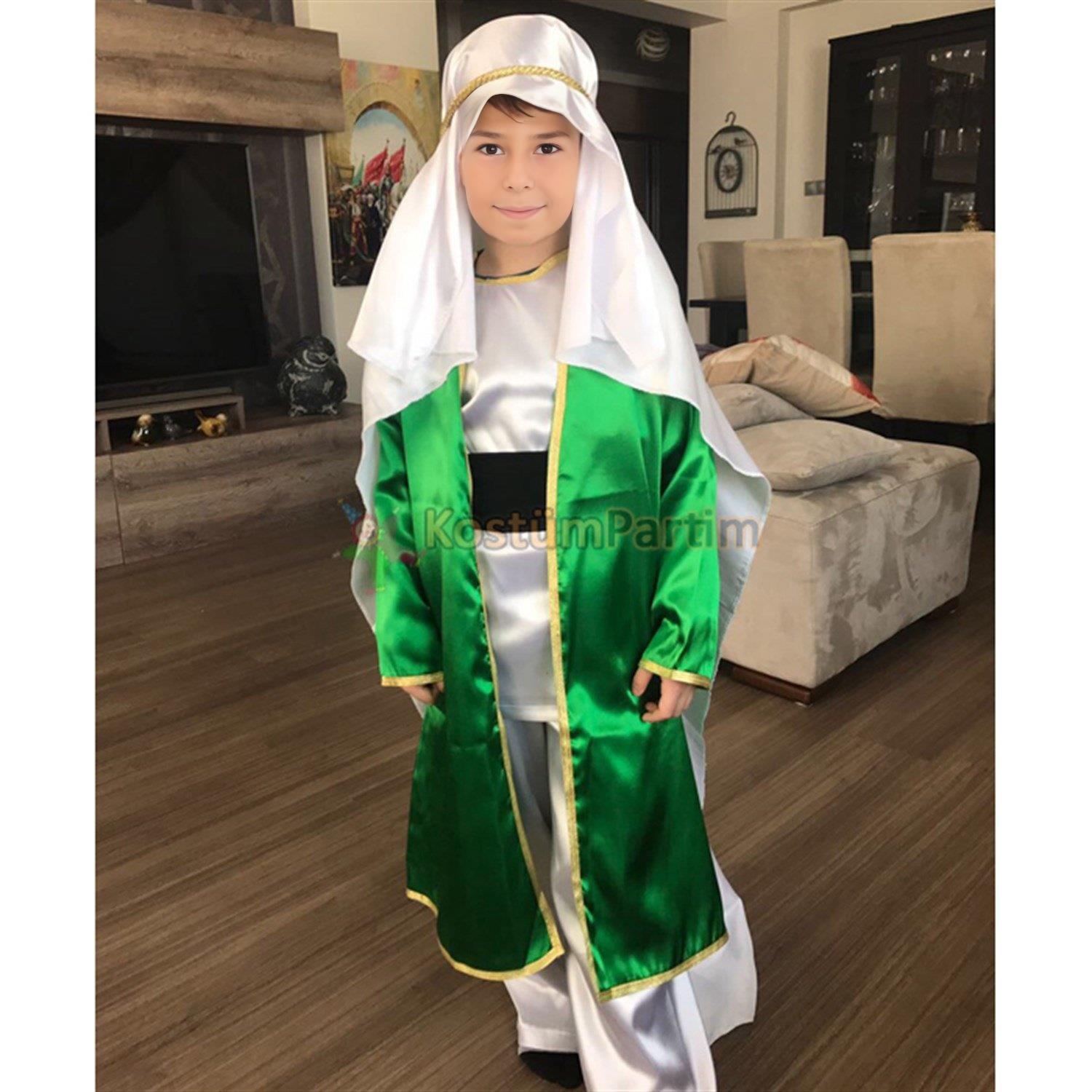 Arap Kostümü Erkek Çocuk Kıyafeti