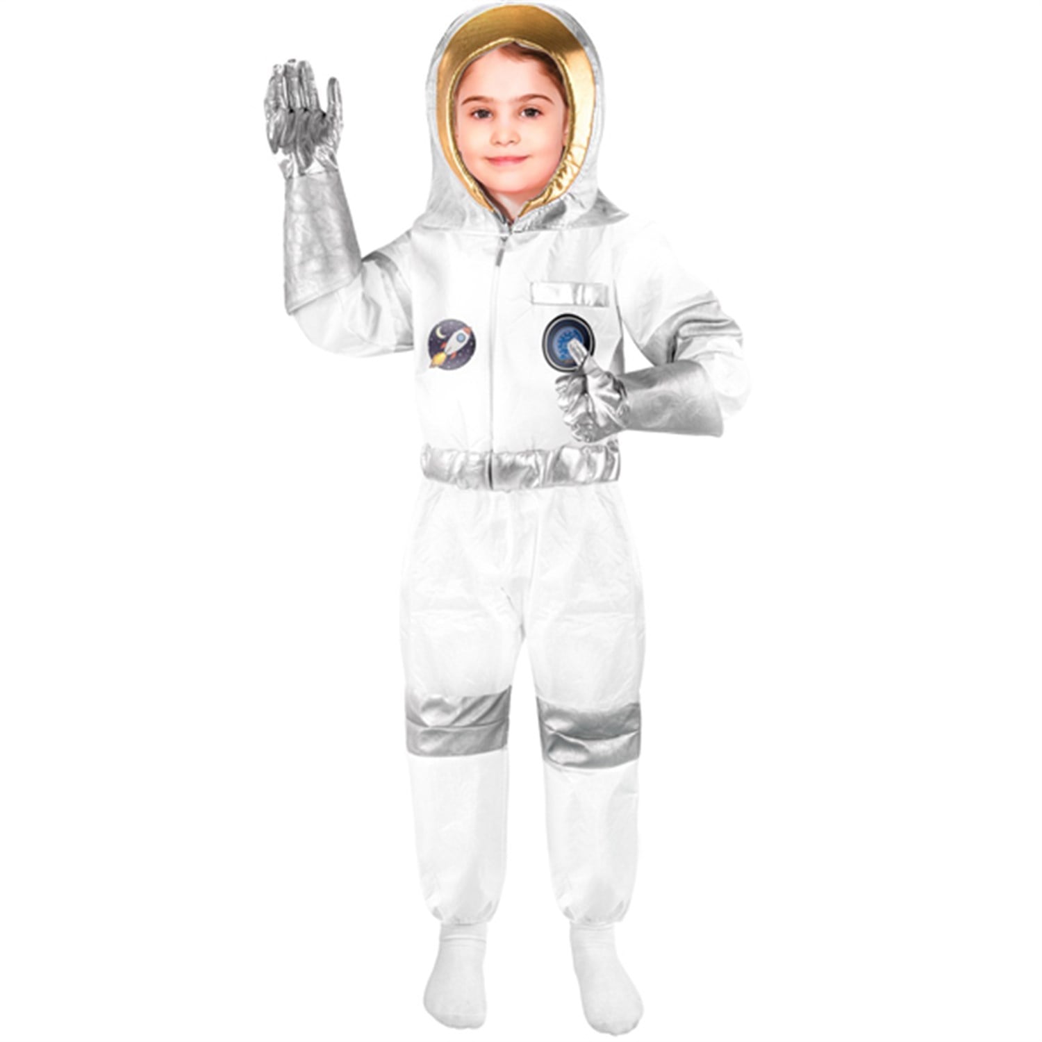 Astronot Kostümü Kız Çocuk Kıyafeti