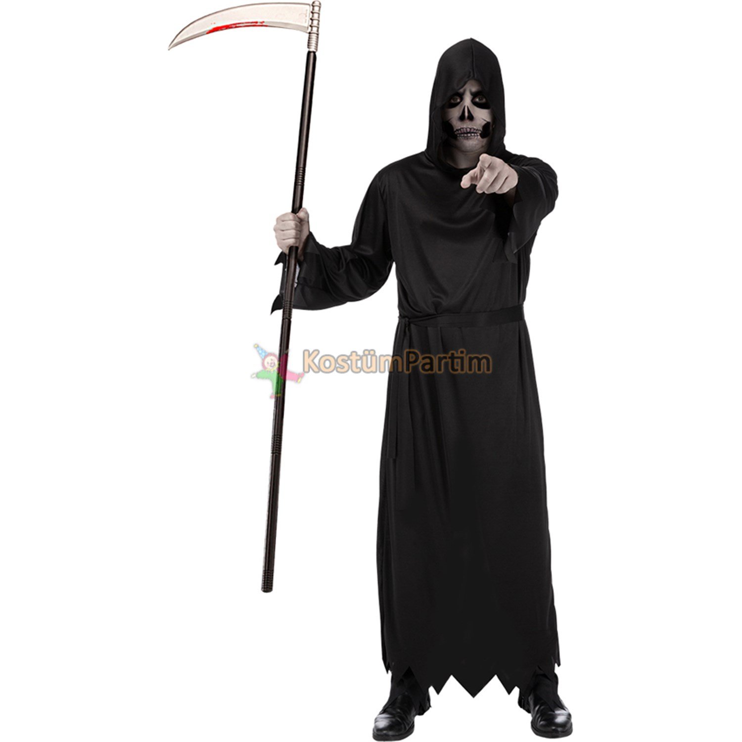 Azrail Kostümü Yetişkin