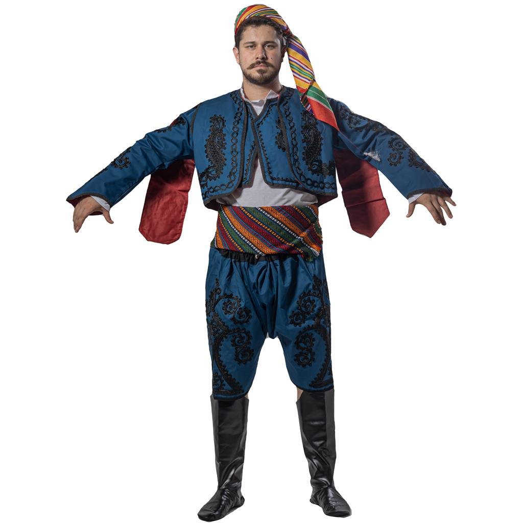 BaşZeybek Kostümü Yetişkin Erkek Efe Kıyafeti (Klasik)
