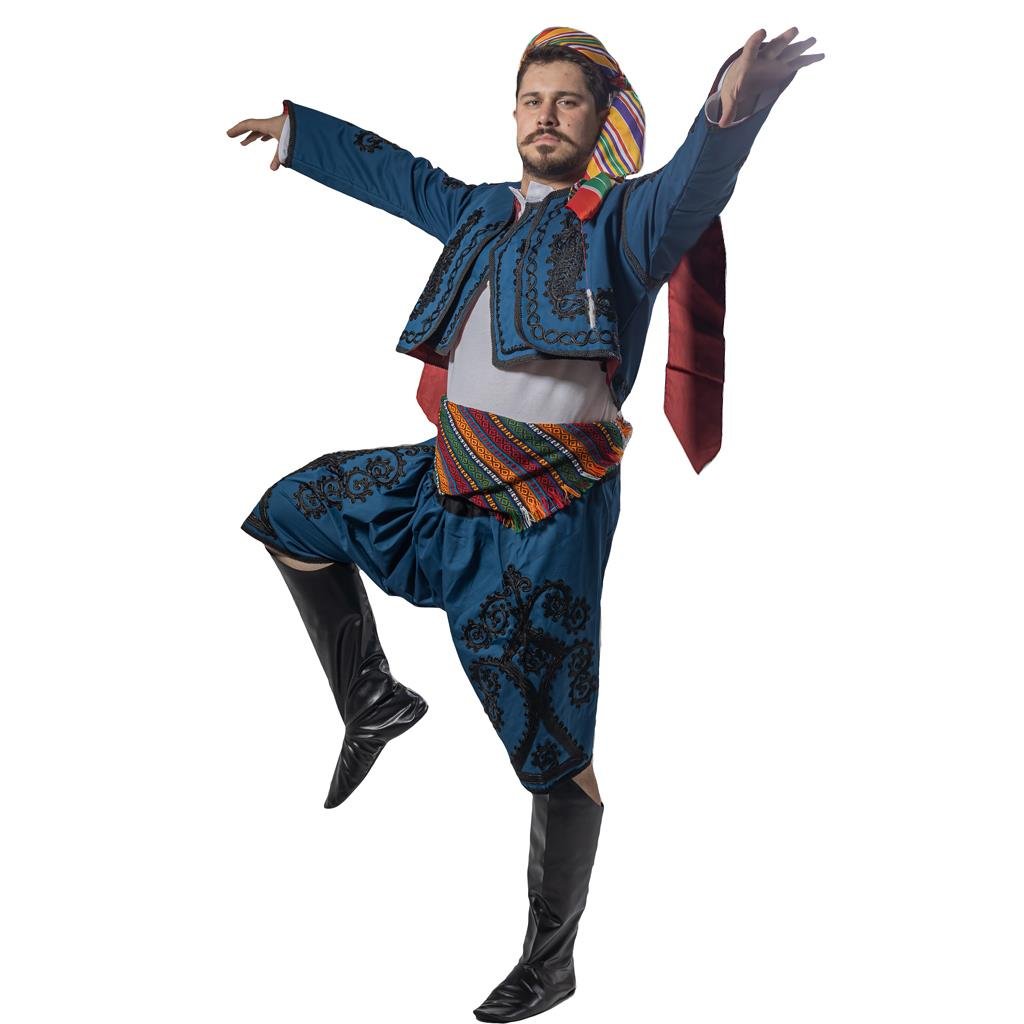 BaşZeybek Kostümü Yetişkin Erkek Efe Kıyafeti (Klasik)