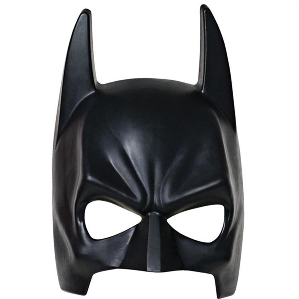Yetişkin Batman Kostüm Seti Maske ve 120cm Siyah Pelerin