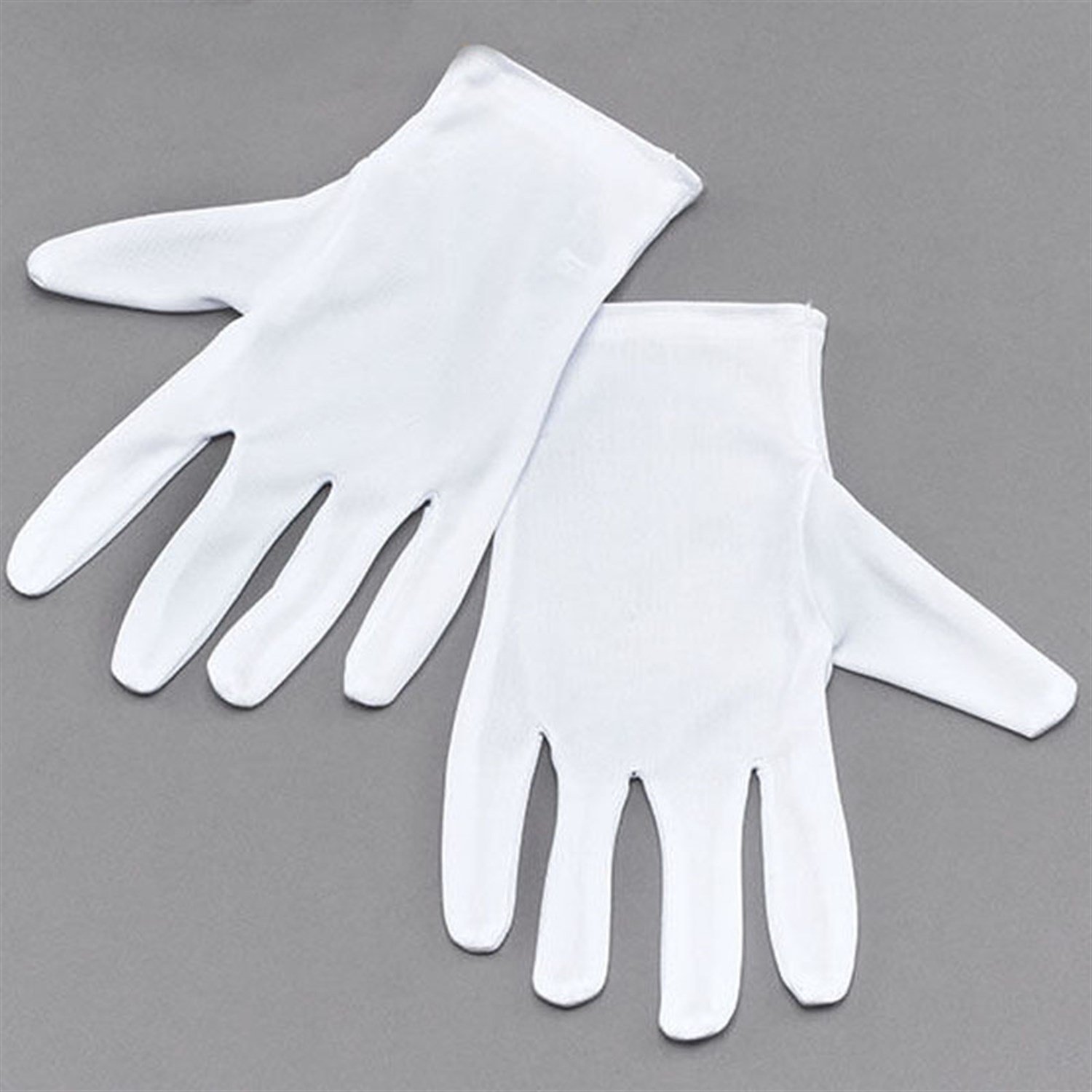 Beyaz Eldiven Yetişkin Palyaço Pandomim Eldiveni