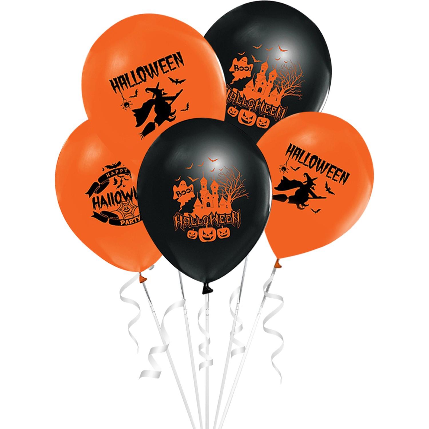 Cadılar Bayramı Halloween Temalı Balonlar 25adet