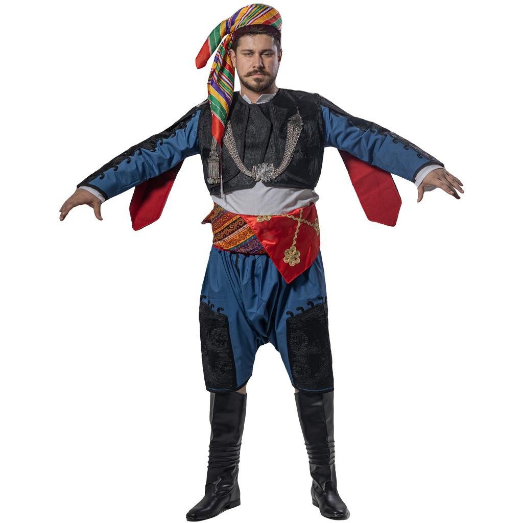 Efe Kostümü Yetişkin Erkek İzmir Zeybek Kıyafeti (Lüks)