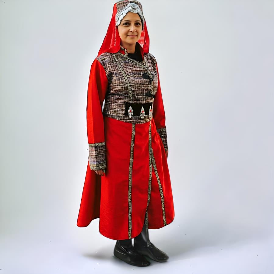 Halime Hatun Kıyafeti Osmanlı Dönemi Kadın Kostümü