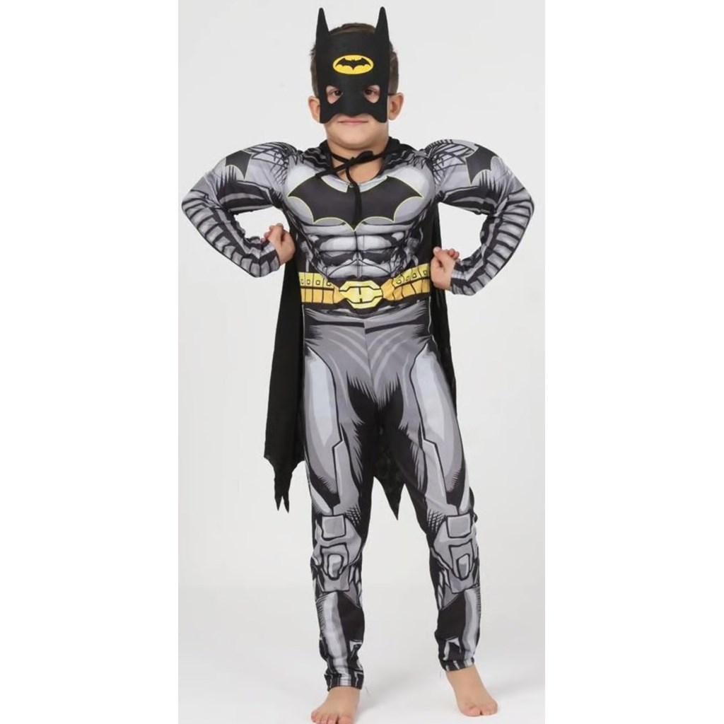 Kaslı Batman Dark Knight Çocuk Kostümü