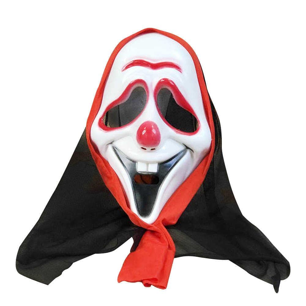 Komik Çığlık Maske Maskeler KostümPartim® Komik Çığlık Maskesi – Eğlenceli Korku Maske | Halloween ve Parti Aksesuarı